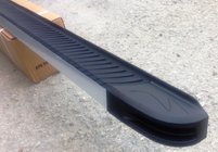 Suzuki SX4 S-Cross 2013-2016 рр. Бокові пороги Maya V1 (2 шт., алюміній) фото 2