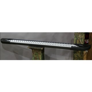 Бокові пороги Allmond LED (2 шт., Алюміній) Ford Ranger 2007-2011 рр.