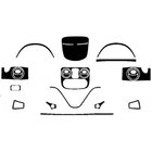 Fiat Doblo I 2005-2010 рр. Накладки на панель Карбон фото 10