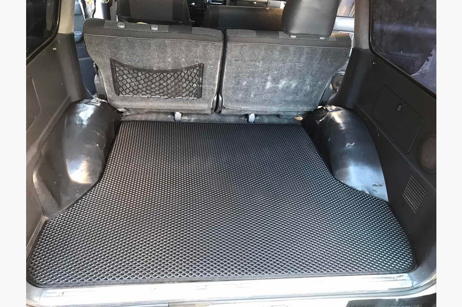 Toyota Land Cruiser 80 1990-1997 рр. Килимок багажника (EVA, чорний) Image