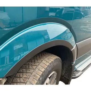 Накладки на арки вузькі (4 шт., ABS, чорні) фото 1