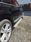 Audi Q7 2015-2026 рр. Бокові пороги Maya V2 (2 шт., алюміній) фото 1