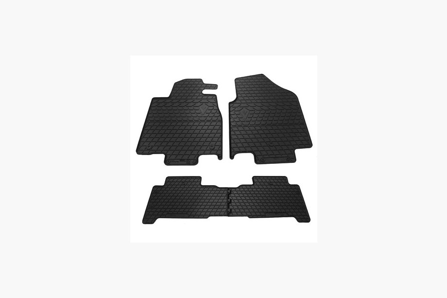 Chevrolet Tacuma/Rezzo 2000-2008 рр. Килимки Stingray (4 шт, гума) Image