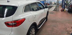 Renault Kadjar 2015-2022 рр. Бокові пороги Fullmond (2 шт., алюміній) фото 1