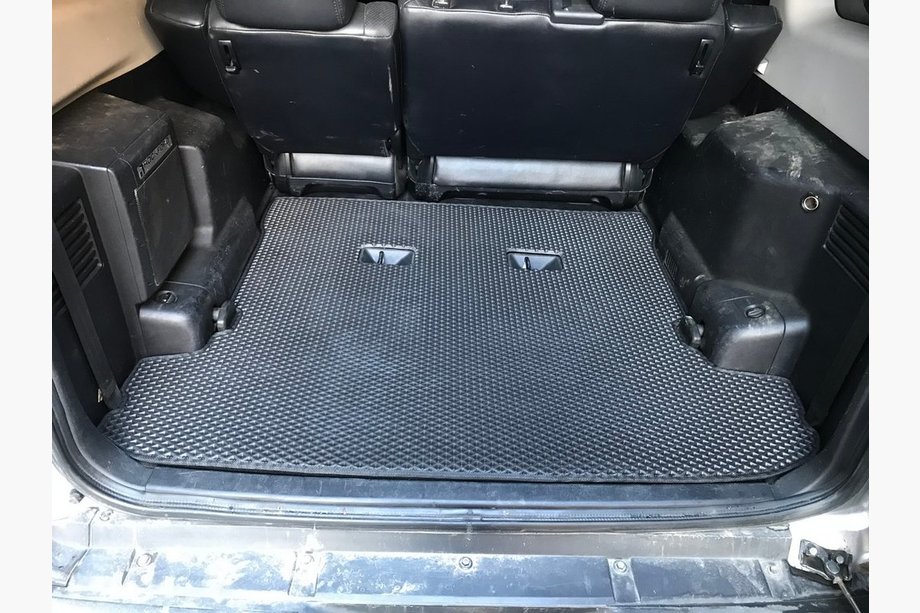 Mitsubishi Pajero Wagon III 1999-2006 рр. Килимок багажника (EVA,Чорний) Фото 2