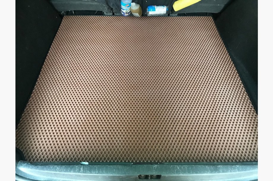 Renault Scenic/Grand 2009-2016 рр. Килимок багажника (EVA, цегляний, 5 місць) Grand Image