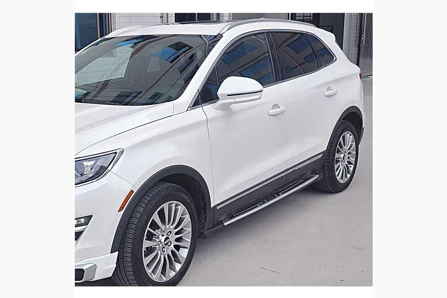 Lincoln MKX 2015- рр. Бокові пороги ОЕМ V2 (2 шт) Image