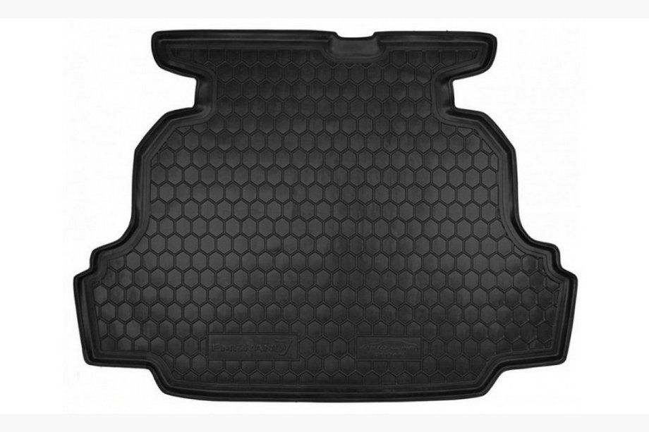 Geely Emgrand EC7 2009- рр. Килимок багажника SD (Autogumm, гума) Image
