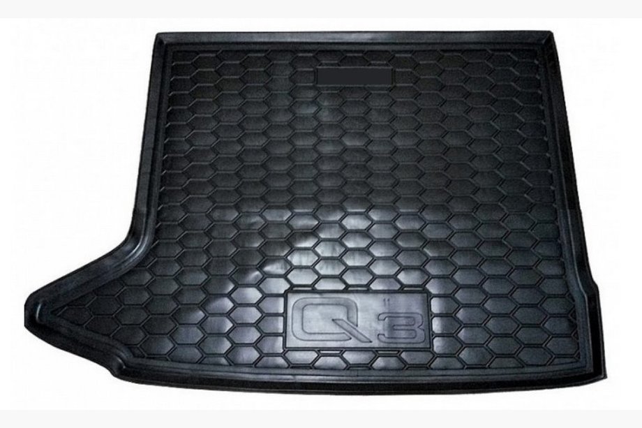 Audi Q3 2011-2019 рр. Килимок багажника (пластик) Image