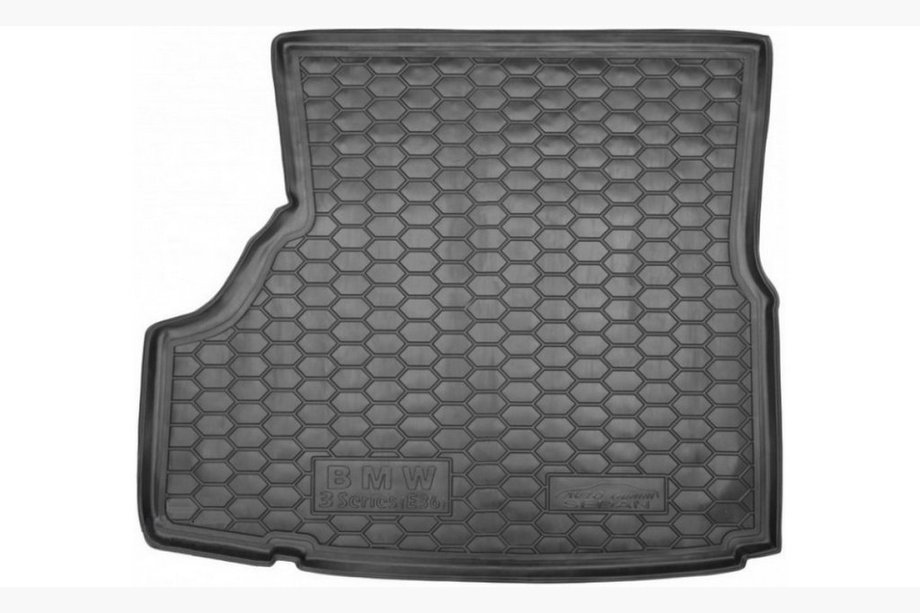 BMW 3 серія E36 1990-2000 рр. Килимок багажника SD (гума) Image