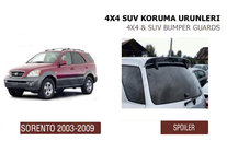 Kia Sorento I BL 2002-2009 рр. Спойлер (під фарбування) фото 1