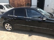 Mercedes E-сlass W211 2002-2009 рр. Зовнішня окантовка стекол (нерж) фото 5