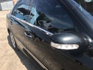 Mercedes E-сlass W211 2002-2009 рр. Зовнішня окантовка стекол (нерж) фото 2