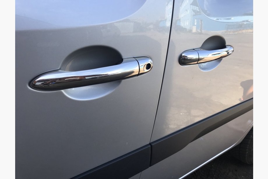 Renault Kangoo 2008-2020 рр. Накладки на ручки (нерж) Image