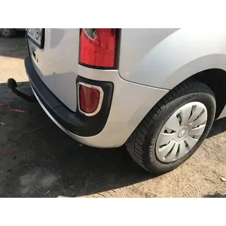 Обведення заднього рефлектора (2 шт, нерж) Mercedes Citan 2013-2021 рр. фото 1