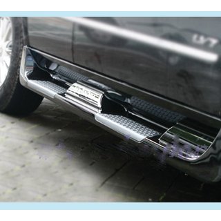 Бічні пластикові підніжки S002 (пластик) SsangYong Action 2005-2018 рр.