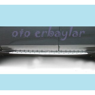 Бокові пороги Niken BMW-style (2 шт, пласт.) Hyundai Santa Fe 2 2006-2012 рр.