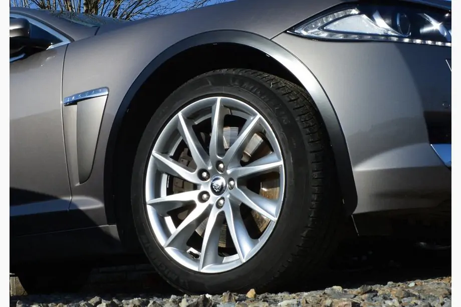 Jaguar XF 2009-2016 рр. Накладки на арки (4 шт, нерж) Фото 1