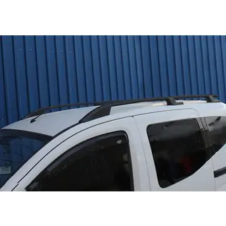 Рейлінги OmsaLine Sport Black Peugeot Bipper 2008-2017 рр. фото 1