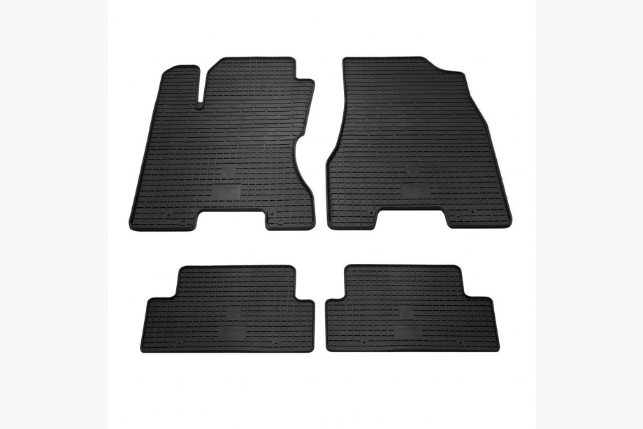Nissan X-trail T31 2007-2014 рр. Гумові килимки (4 шт, Stingray Premium) Image