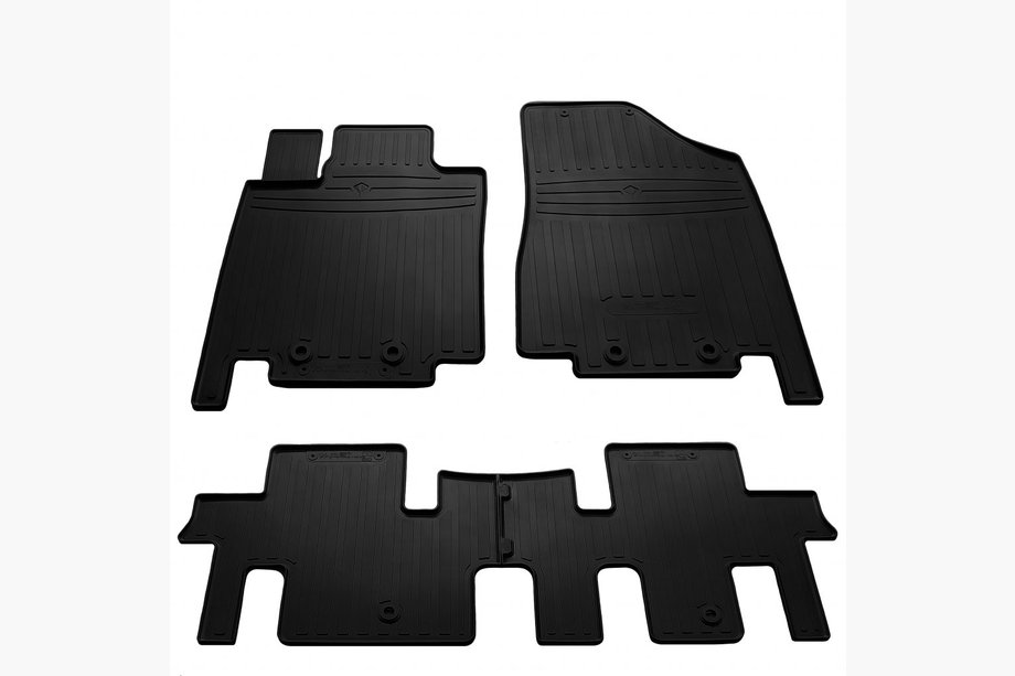Nissan Pathfinder R52 2012-2021 рр. Гумові килимки (4 шт, Stingray Premium) Image