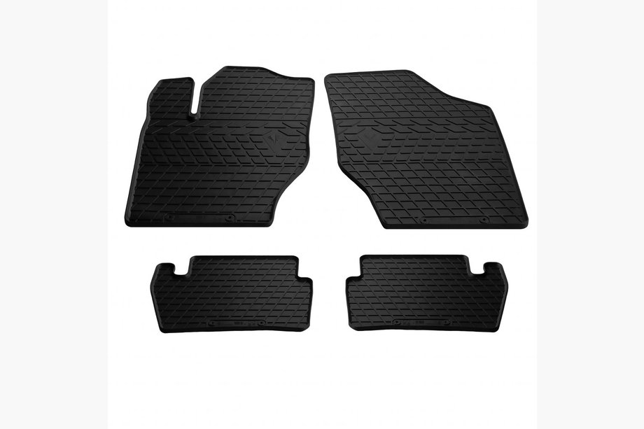 Citroen C-4 2004-2010 рр. Гумові килимки (4 шт, Stingray Premium) Image