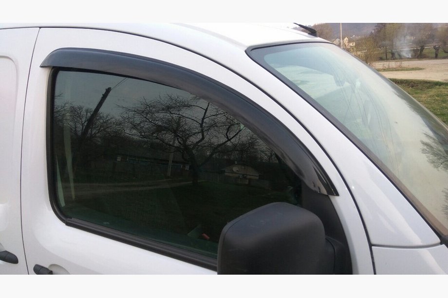 Citroen Berlingo 2008-2018 рр. Вітровики (2 шт, UA-Sport) Фото 1