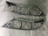 Kia Sorento II XM 2009-2014 рр. Накладки на фари 2010-2013 (2 шт., пласт) фото 1