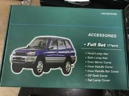 Toyota Rav 4 1996-2001 рр. Накладки на дзеркала (2 шт., пласт) фото 1