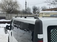 Renault Trafic 2001-2015 рр. Рейлінги чорні фото 1