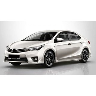 Бокові пороги (під фарбування) Toyota Corolla 2013-2019 рр. фото 1