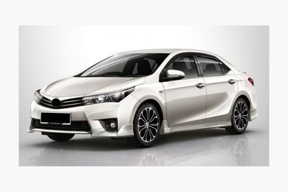 Toyota Corolla 2013-2019 рр. Бокові пороги (під фарбування) Image