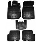 Renault Logan II 2013-2022 рр. Гумові килимки з бортом (Autogumm) фото 1