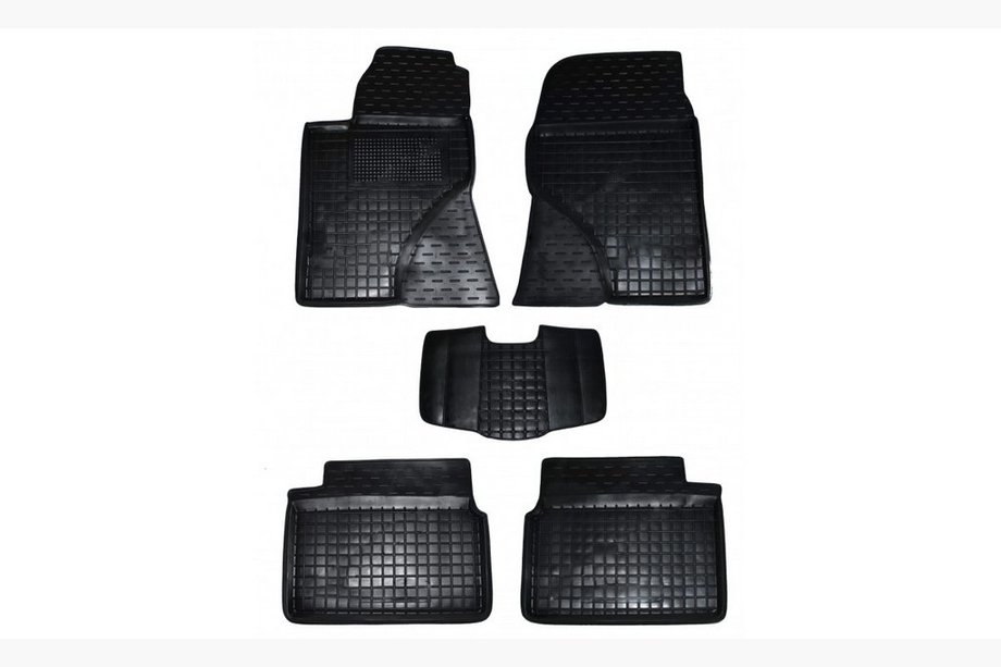 Toyota Avensis 2003-2009 рр. Гумові килимки з бортом (Autogumm) Фото 1