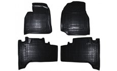 Toyota Land Cruiser 100 1998-2007 рр. Гумові килимки з бортом (Autogumm) фото 1