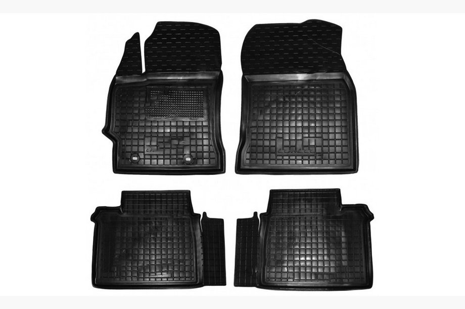 Toyota Corolla 2007-2013 рр. Гумові килимки з бортом (Autogumm) Фото 1