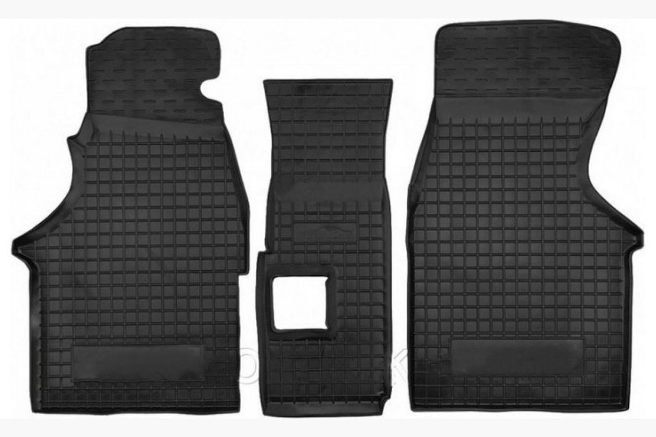 Volkswagen T4 Transporter 1990-2003 рр. Гумові килимки з бортом (Autogumm) Фото 1