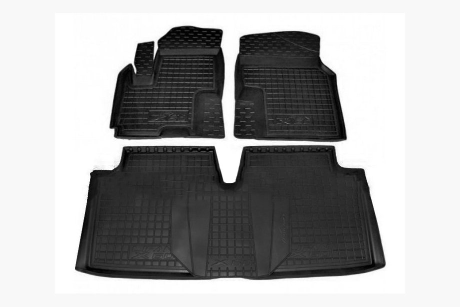 Lifan X60 2011- рр. Гумові килимки з бортом (Autogumm) Image