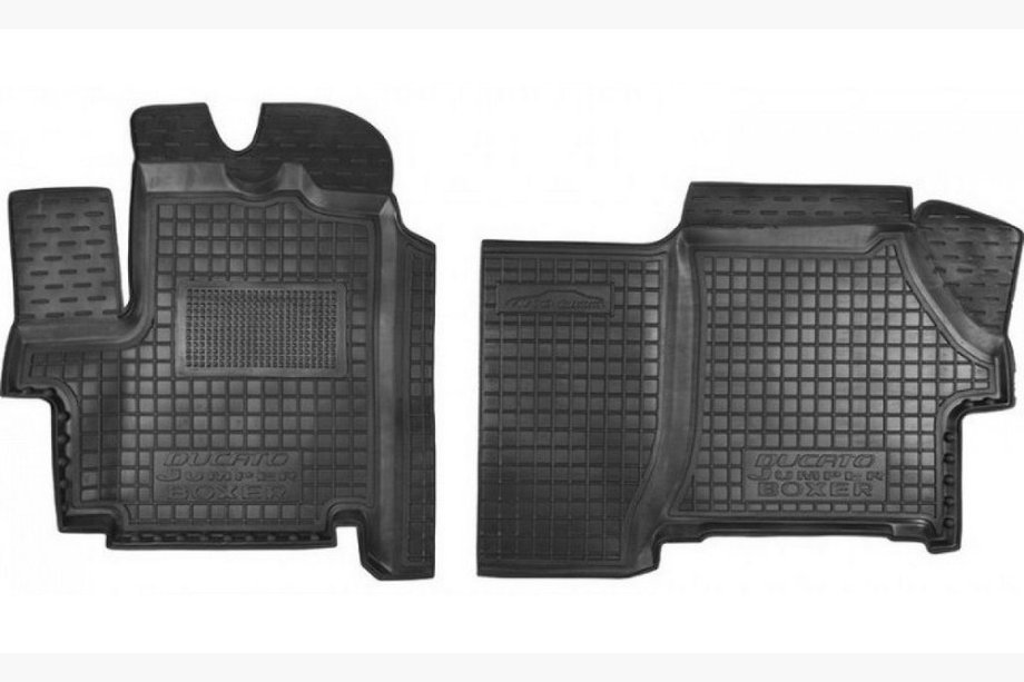 Citroen Jumper 2007-2025 рр. Гумові килимки з бортом (Autogumm) Image
