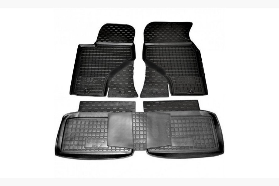 Geely GC-7 2012- рр. Гумові килимки з бортом 2015+ (Autogumm) Image