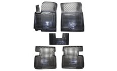 Suzuki Swift 2005-2010 рр. Гумові килимки з бортом (Autogumm) фото 1