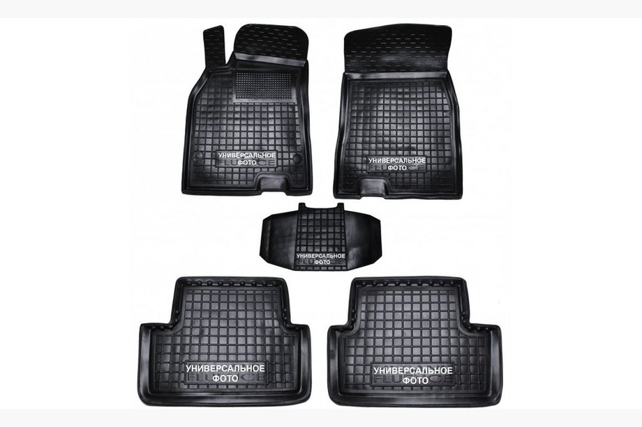 Audi A5 2007-2015 рр. Гумові килимки з бортом (Autogumm) Image