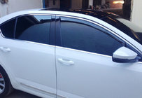 Skoda Octavia III A7 2013-2019 рр. Повна окантовка вікон (10 шт, нерж) фото 2