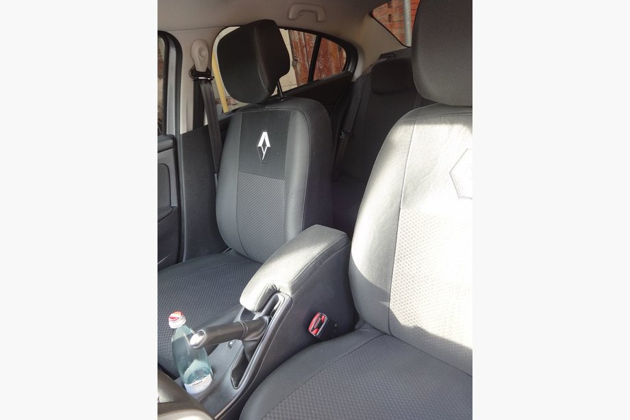 Renault Fluence 2009-2016 рр. Авточохли (2012↗, тканинні, Classik) Цільні Image
