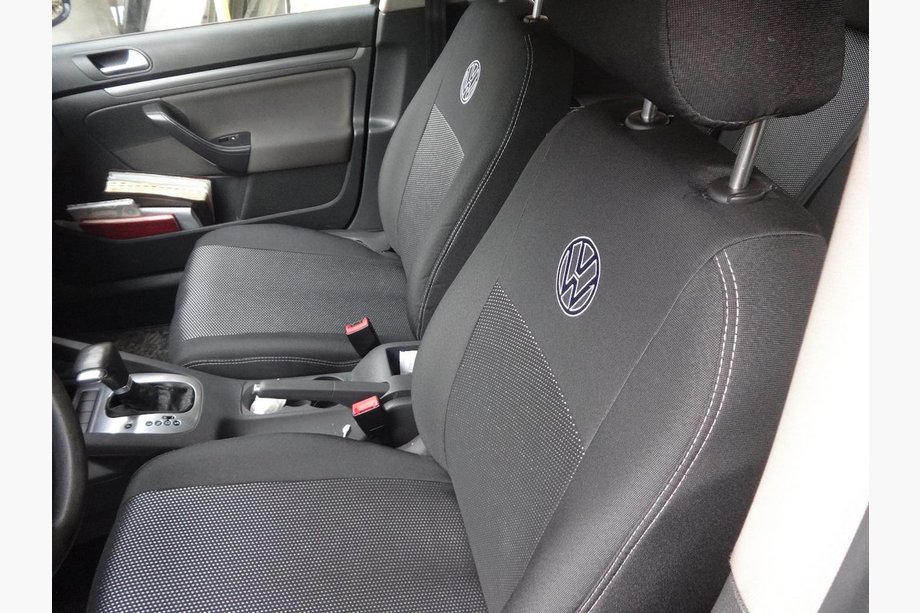 Volkswagen Golf 5 2003-2009 рр. Авточохли (тканинні, Classik) Image