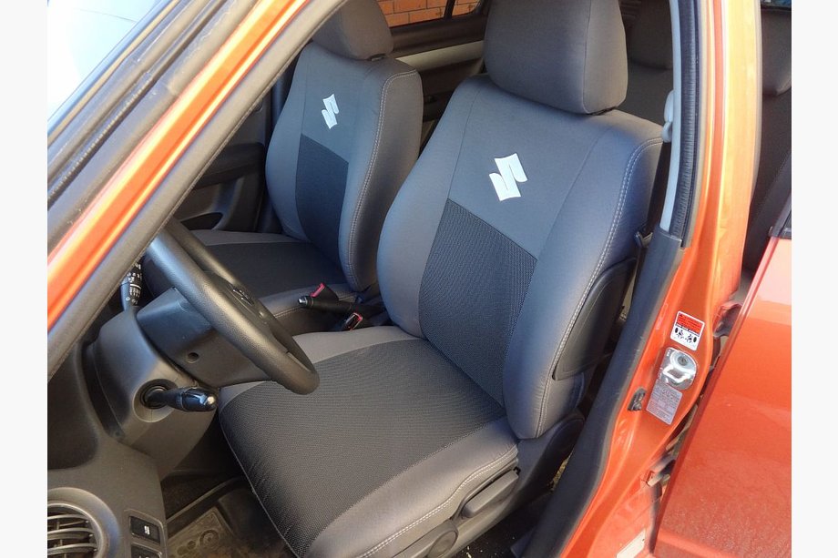Suzuki Swift 2005-2010 рр. Авточохли (тканинні, Classik) Image