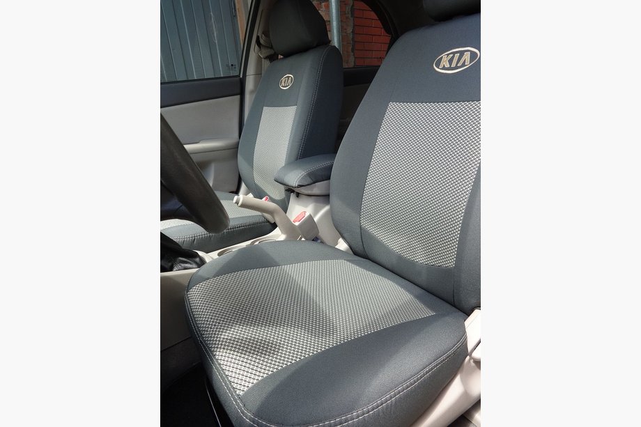 Kia Cerato 1 2004-2009 рр. Авточохли (тканинні, Classik) Image