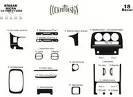 Nissan Micra K11 1992-2002 рр. Накладки на панель (1998-2002) фото 1
