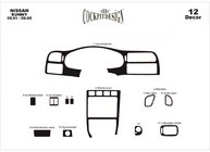 Nissan Sunny 1990-1995 рр. Накладки на панель фото 1