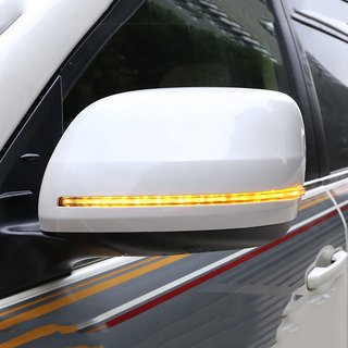 Кришки дзеркал (з LED повторителем, стиль 2020) Toyota Land Cruiser 200 2007-2021 рр. фото 1